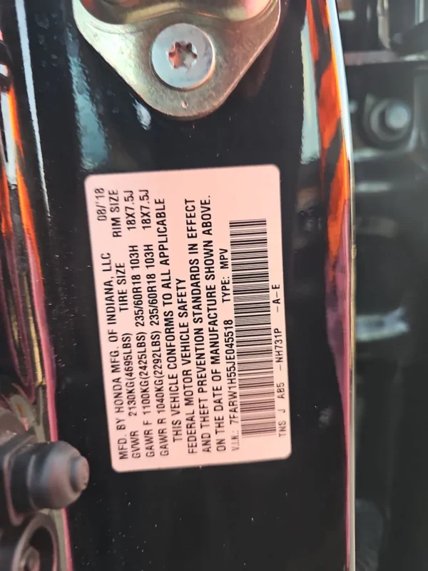 2018 Honda CR-V EX