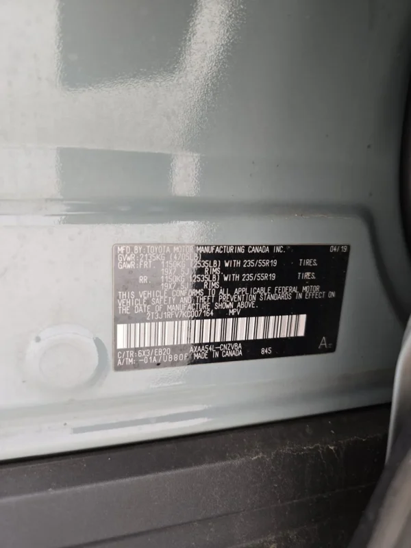 2019 Toyota RAV4 Adventure