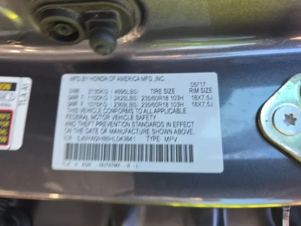 2017 Honda CR-V EX-L wNavigation